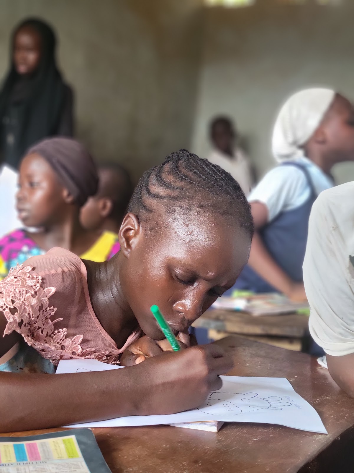 Children at the IDP Camp School in Abuja