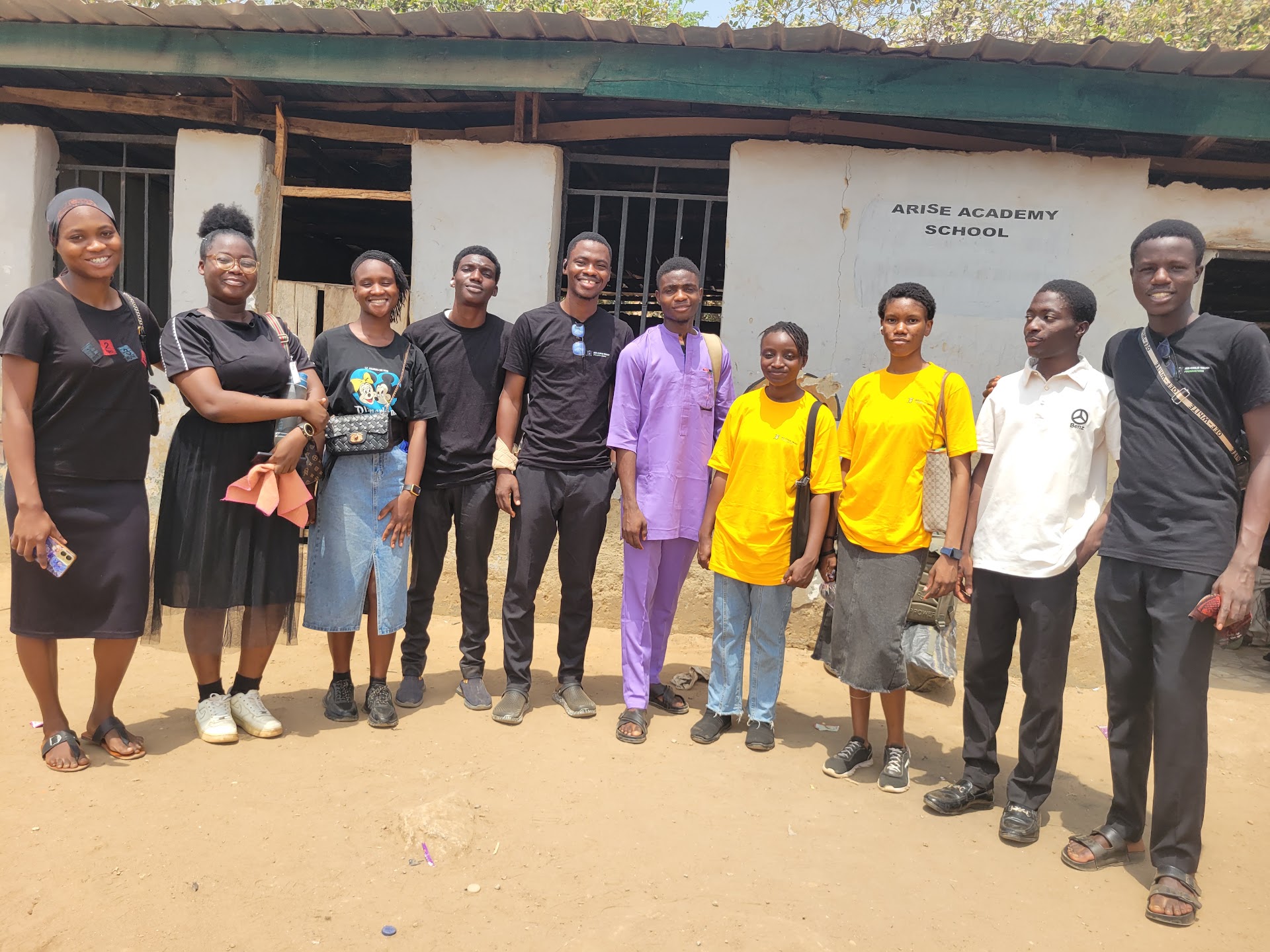 Jed Child Trust volunteer team at IDP Outreach